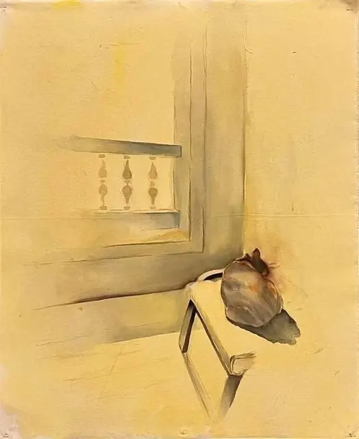 A cat on a chair by the window